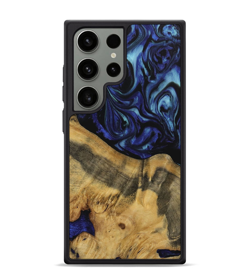 Galaxy S24 Ultra Wood Phone Case - Nikki (Blue, 731736)