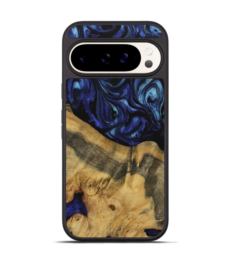 Pixel 9 Pro Wood Phone Case - Nikki (Blue, 731736)