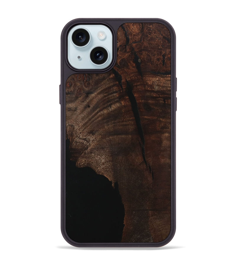 iPhone 15 Plus Wood Phone Case - Bronson (Wood Burl, 731743)