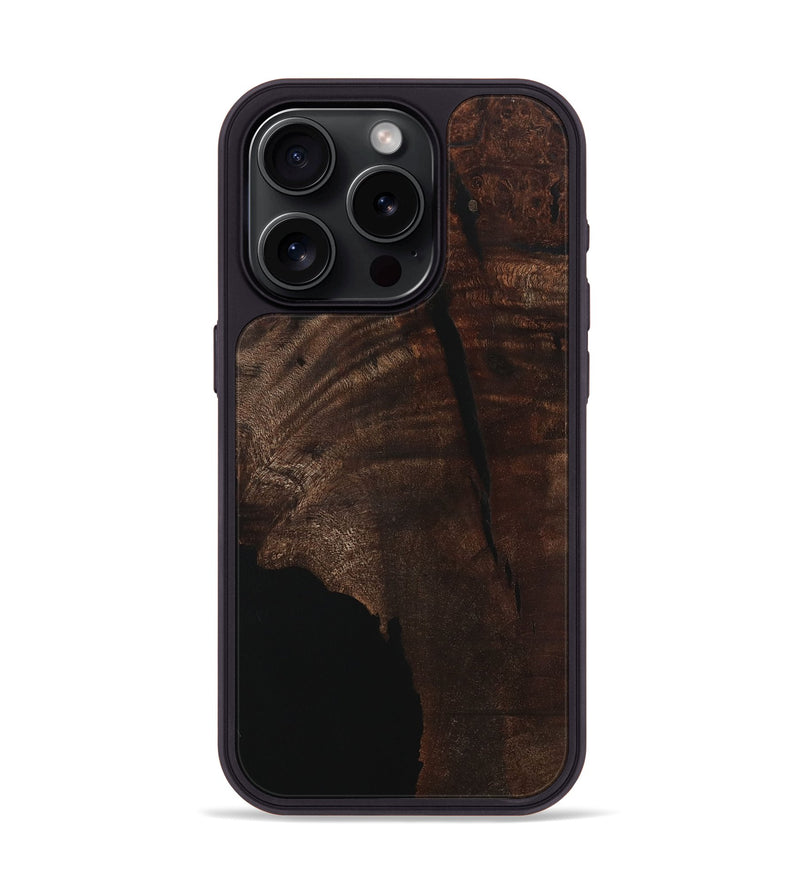 iPhone 15 Pro Wood Phone Case - Bronson (Wood Burl, 731743)