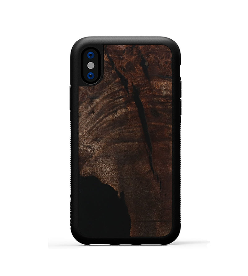 iPhone Xs Wood Phone Case - Bronson (Wood Burl, 731743)