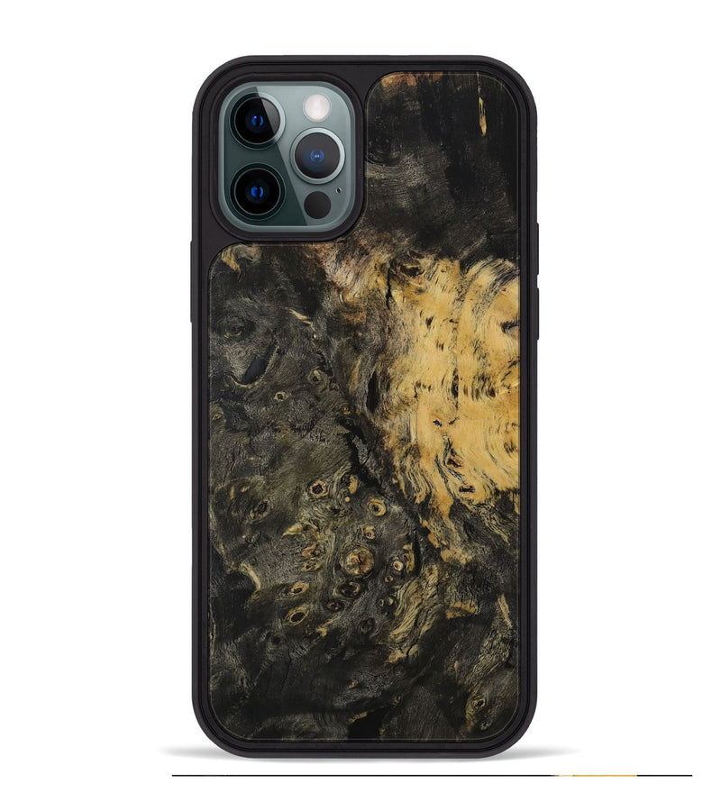 iPhone 12 Pro Max Wood Phone Case - Selinda (Wood Burl, 731746)