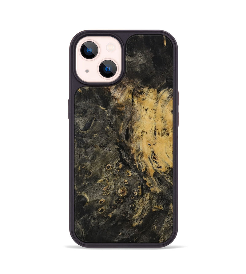 iPhone 14 Wood Phone Case - Selinda (Wood Burl, 731746)