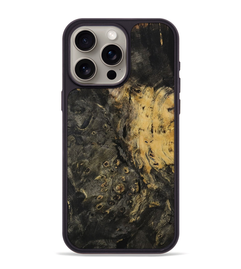 iPhone 15 Pro Max Wood Phone Case - Selinda (Wood Burl, 731746)