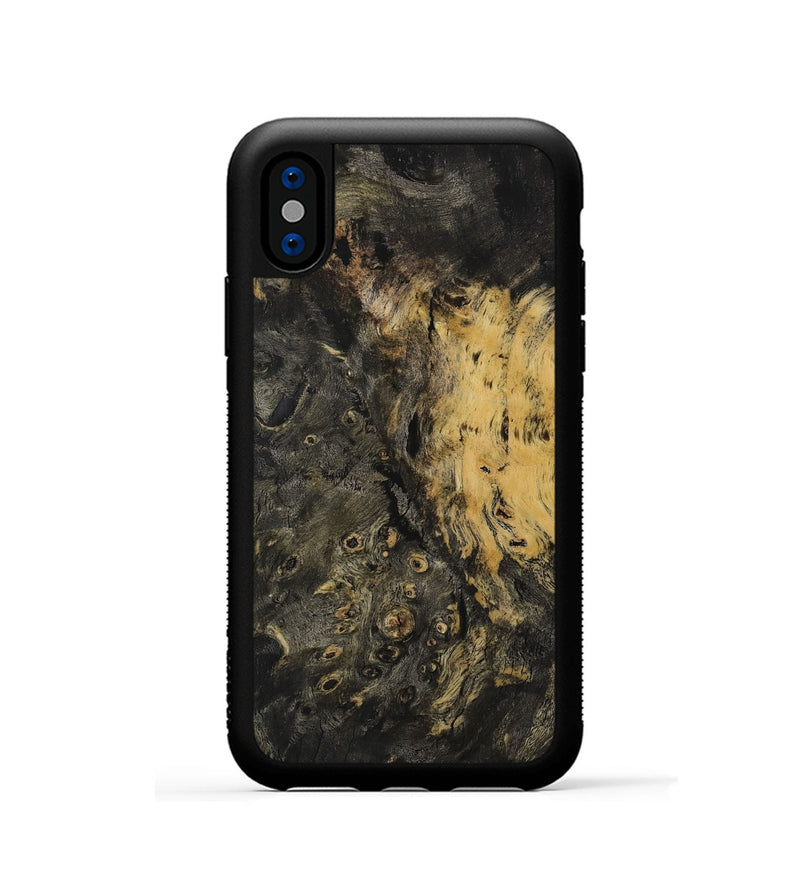 iPhone Xs Wood Phone Case - Selinda (Wood Burl, 731746)