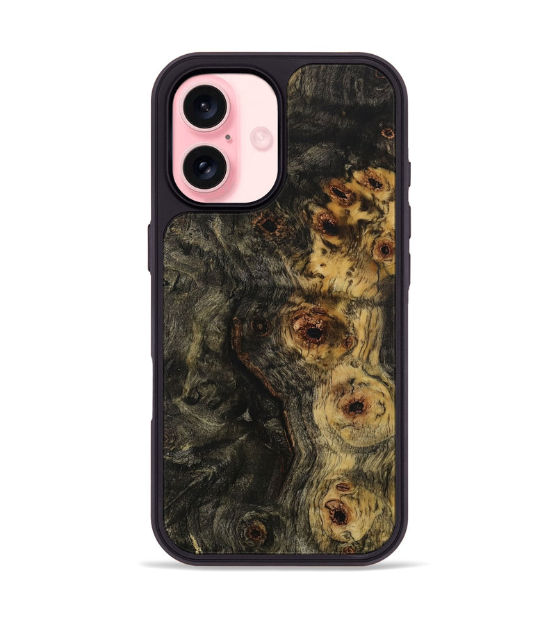 iPhone 16 Wood Phone Case - Clare (Wood Burl, 731751)