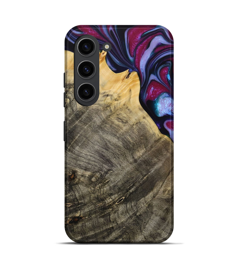 Galaxy S23 Wood Live Edge Phone Case - Daulton (Purple, 731784)