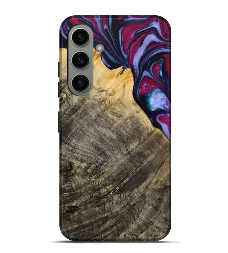 Galaxy S24 Plus Wood Live Edge Phone Case - Daulton (Purple, 731784)