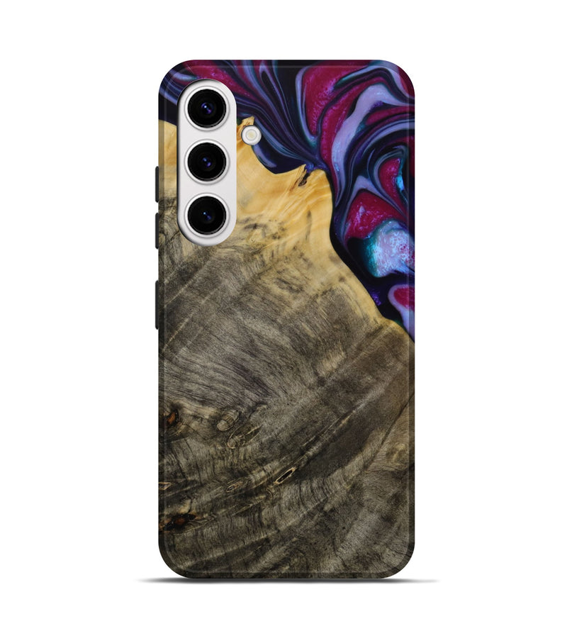 Galaxy S25 Wood Live Edge Phone Case - Daulton (Purple, 731784)