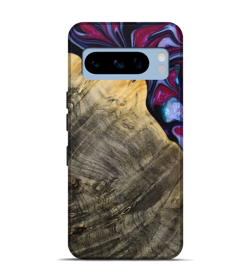 Pixel 8 Pro Wood Live Edge Phone Case - Daulton (Purple, 731784)