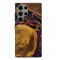 Galaxy S23 Ultra Wood Live Edge Phone Case - Bria (Purple, 731792)