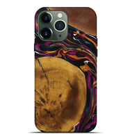 iPhone 13 Pro Max Wood Live Edge Phone Case - Bria (Purple, 731792)