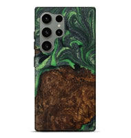 Galaxy S24 Ultra Wood Live Edge Phone Case - Cassie (Green, 731805)