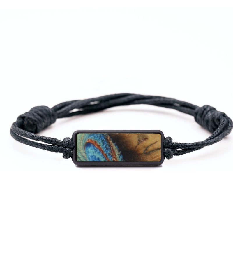 Classic Wood Bracelet - Moises (Teal & Gold, 732070)