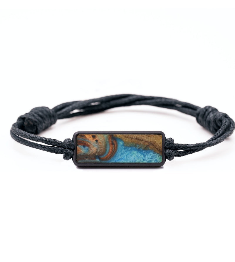 Classic Wood Bracelet - Francisco (Teal & Gold, 732076)