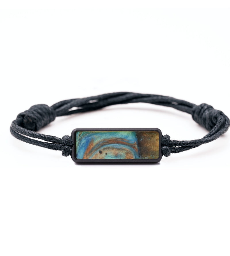 Classic Wood Bracelet - Jameson (Teal & Gold, 732131)