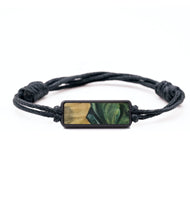 Classic Wood Bracelet - Lucile (Green, 732222)