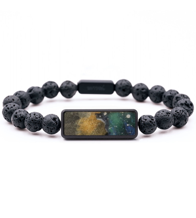 Lava Bead Wood Bracelet - Warren (Cosmos, 732282)