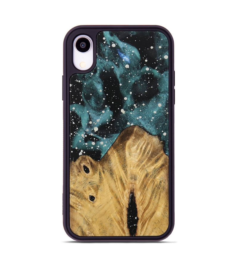 iPhone Xr Wood Phone Case - Helga (Cosmos, 732389)