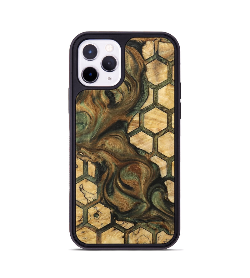 iPhone 11 Pro Wood Phone Case - Tabbie (Pattern, 732390)