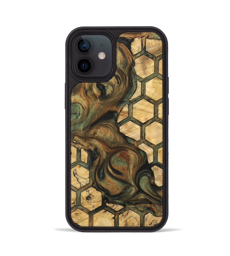 iPhone 12 Wood Phone Case - Tabbie (Pattern, 732390)