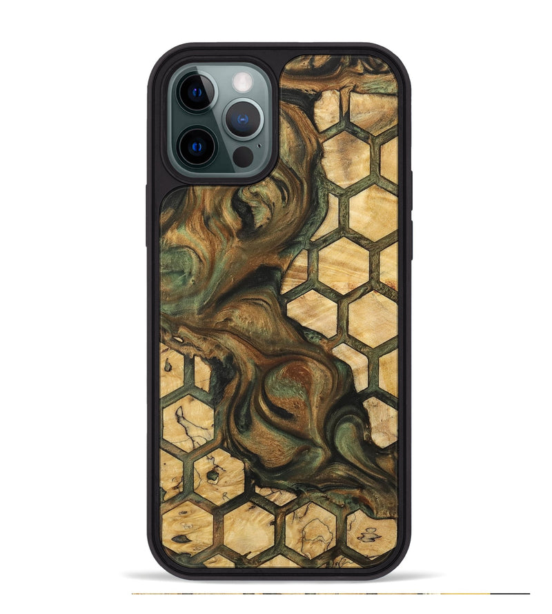 iPhone 12 Pro Max Wood Phone Case - Tabbie (Pattern, 732390)