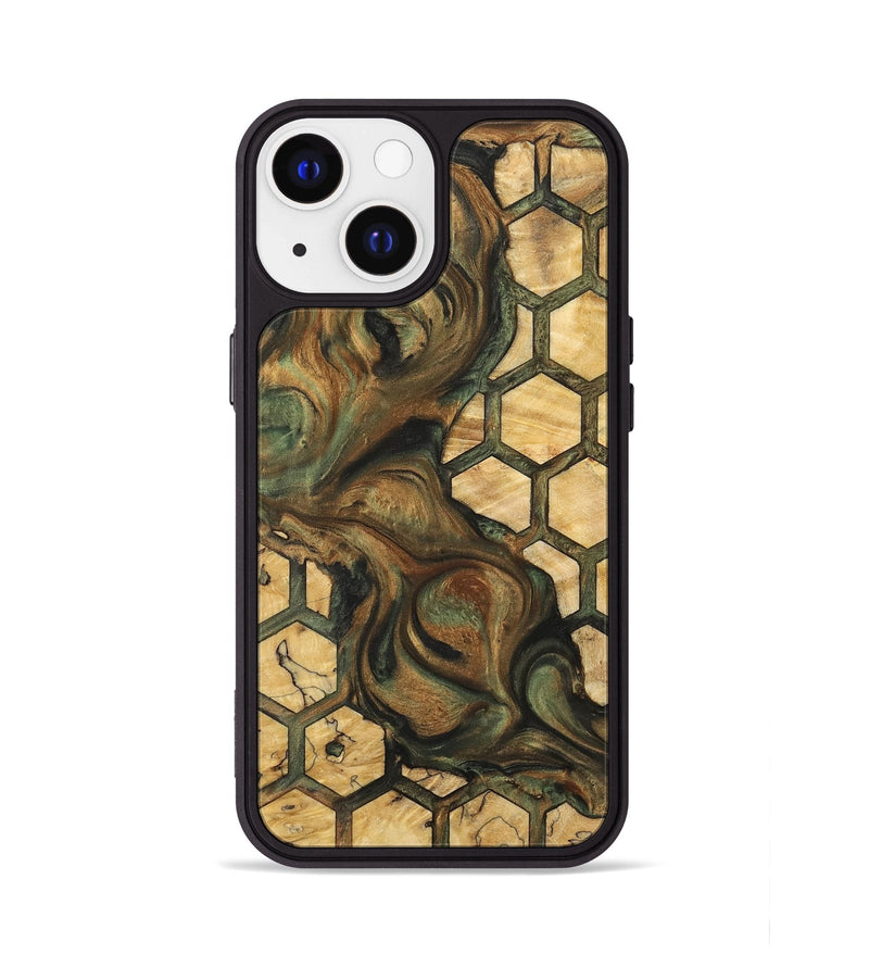 iPhone 13 Wood Phone Case - Tabbie (Pattern, 732390)