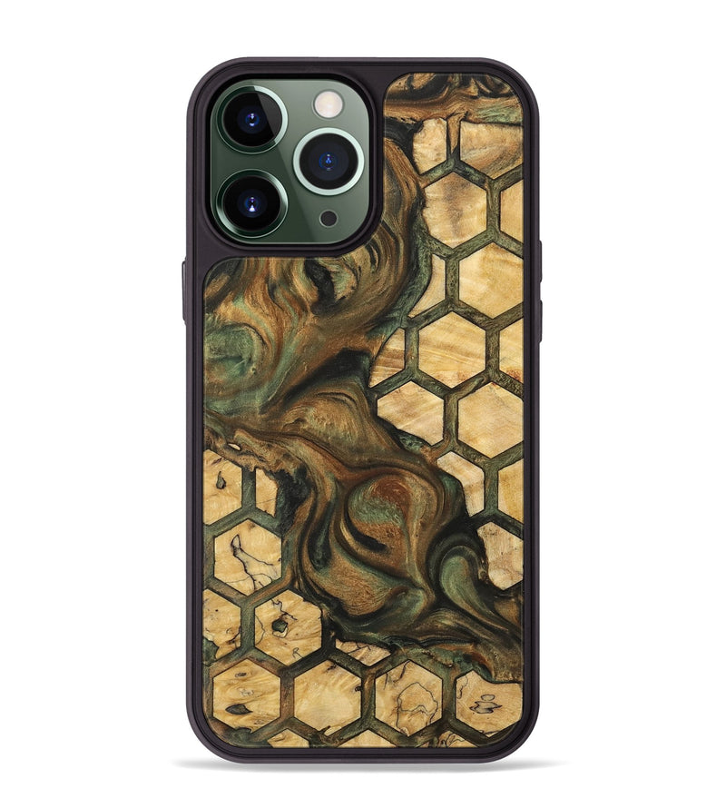 iPhone 13 Pro Max Wood Phone Case - Tabbie (Pattern, 732390)