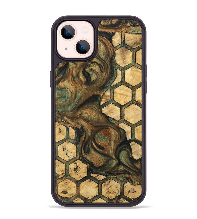 iPhone 14 Plus Wood Phone Case - Tabbie (Pattern, 732390)