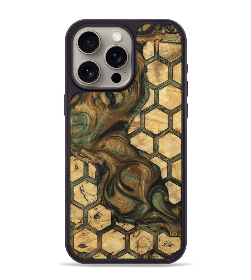 iPhone 15 Pro Max Wood Phone Case - Tabbie (Pattern, 732390)