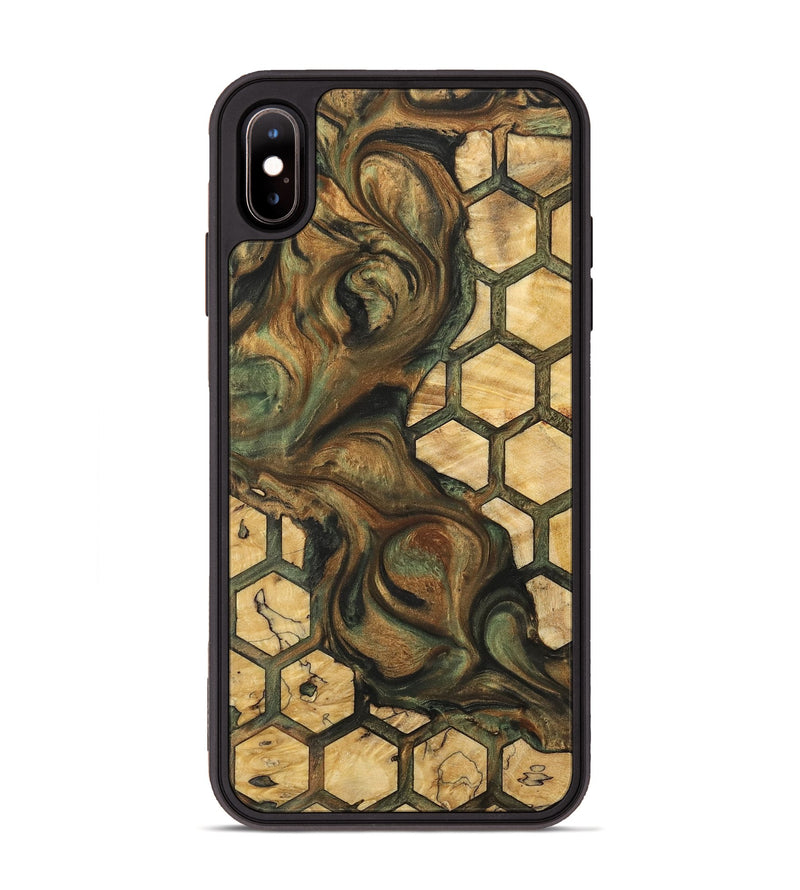 iPhone Xs Max Wood Phone Case - Tabbie (Pattern, 732390)