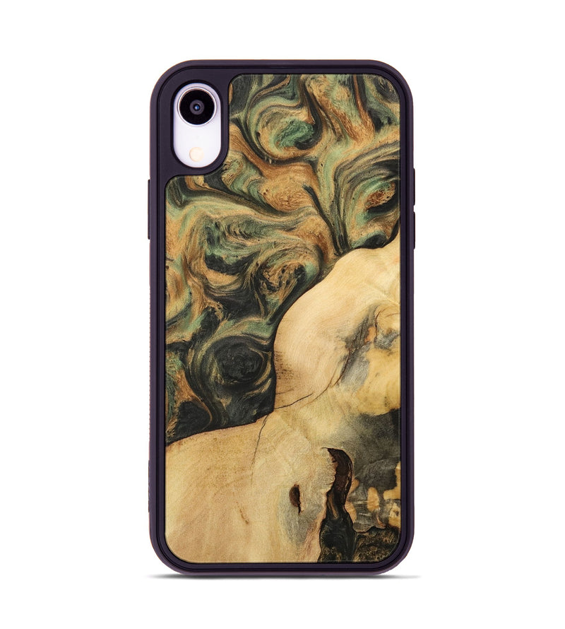 iPhone Xr Wood Phone Case - Sibley (Green, 732391)