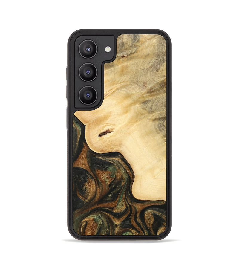 Galaxy S23 Wood Phone Case - Camryn (Green, 732395)