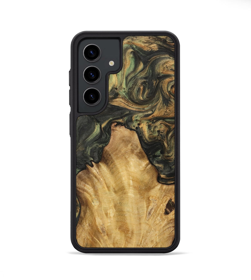 Galaxy S24 Wood Phone Case - Farrell (Green, 732396)