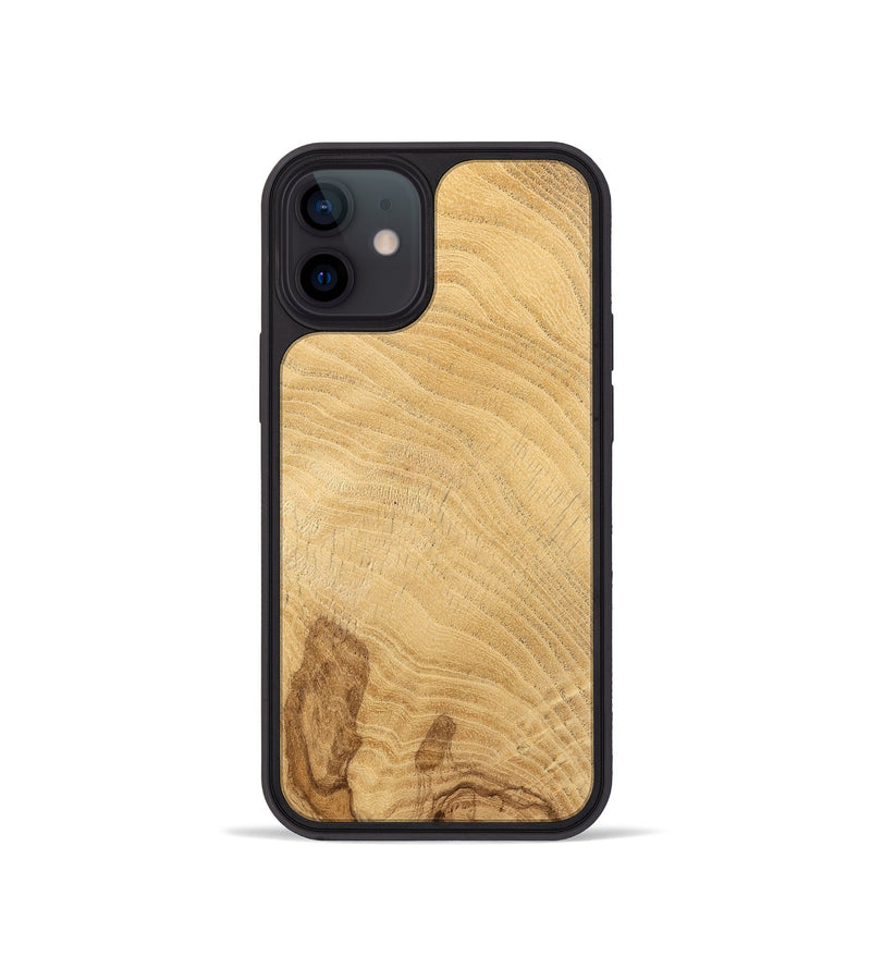 iPhone 12 mini Wood Phone Case - Bibby (Wood Burl, 732409)