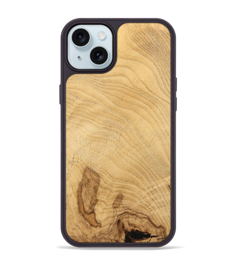 iPhone 15 Plus Wood Phone Case - Bibby (Wood Burl, 732409)