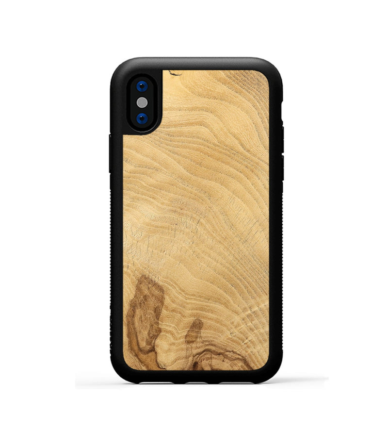 iPhone Xs Wood Phone Case - Bibby (Wood Burl, 732409)