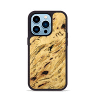 iPhone 14 Pro Wood Phone Case - Buelah (Wood Burl, 732413)