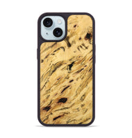 iPhone 15 Wood Phone Case - Buelah (Wood Burl, 732413)