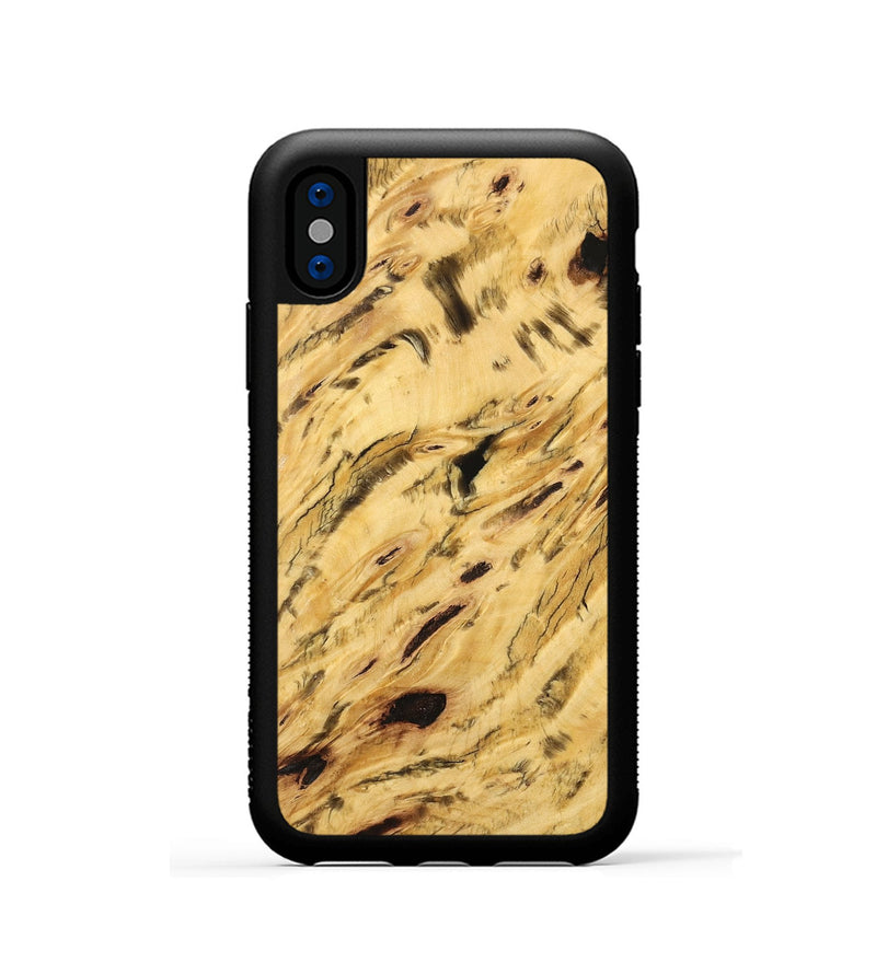 iPhone Xs Wood Phone Case - Buelah (Wood Burl, 732413)