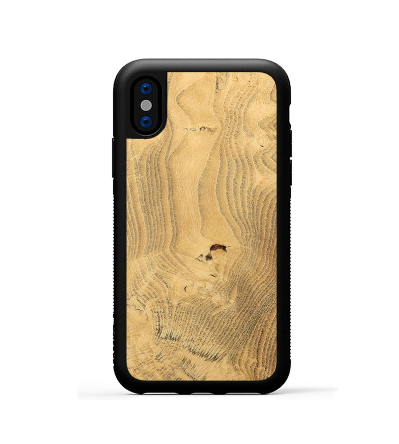 iPhone Xs Wood Phone Case - Vina (Wood Burl, 732414)