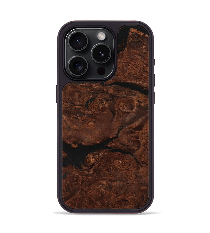 iPhone 15 Pro Wood Phone Case - Ulrik (Wood Burl, 732444)