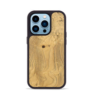 iPhone 14 Pro Wood Phone Case - Inesita (Wood Burl, 732445)