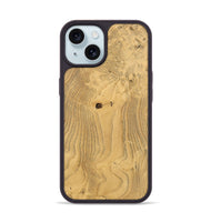 iPhone 15 Wood Phone Case - Inesita (Wood Burl, 732445)