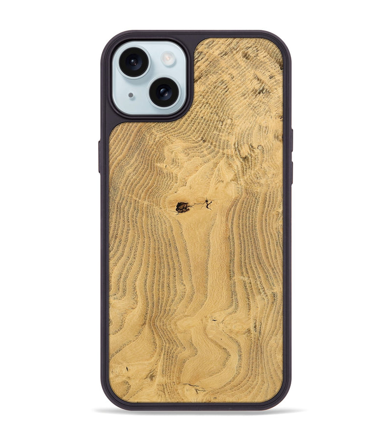 iPhone 15 Plus Wood Phone Case - Inesita (Wood Burl, 732445)