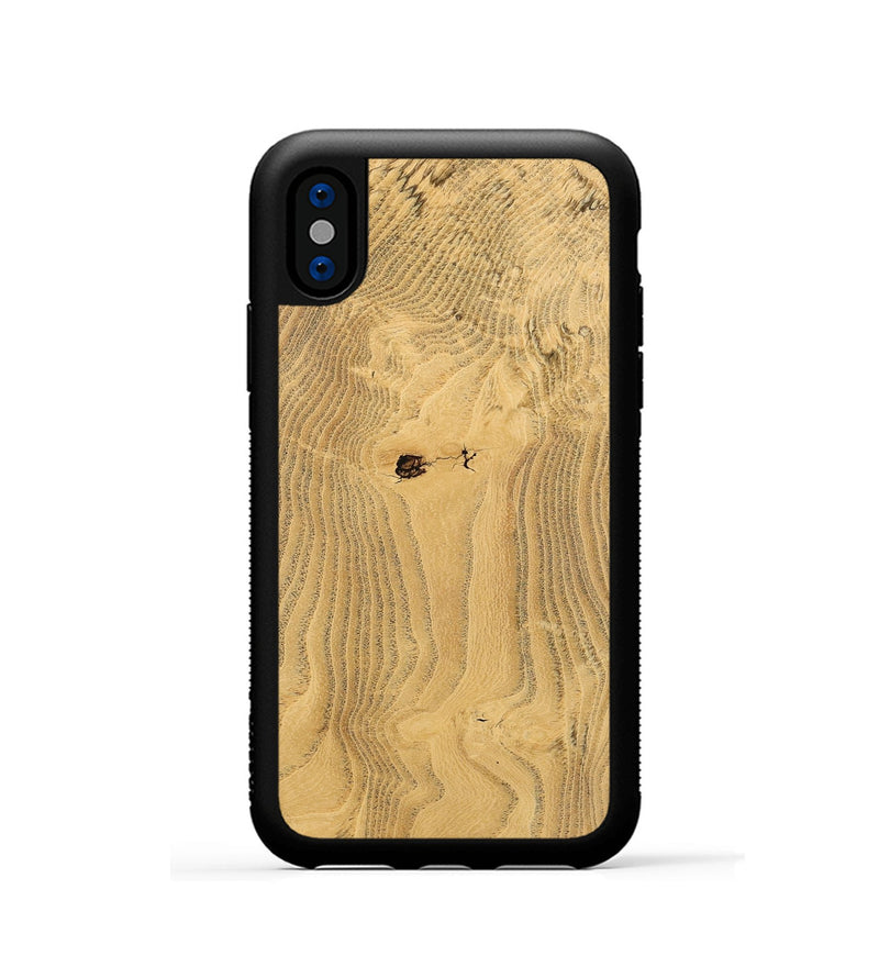 iPhone Xs Wood Phone Case - Inesita (Wood Burl, 732445)