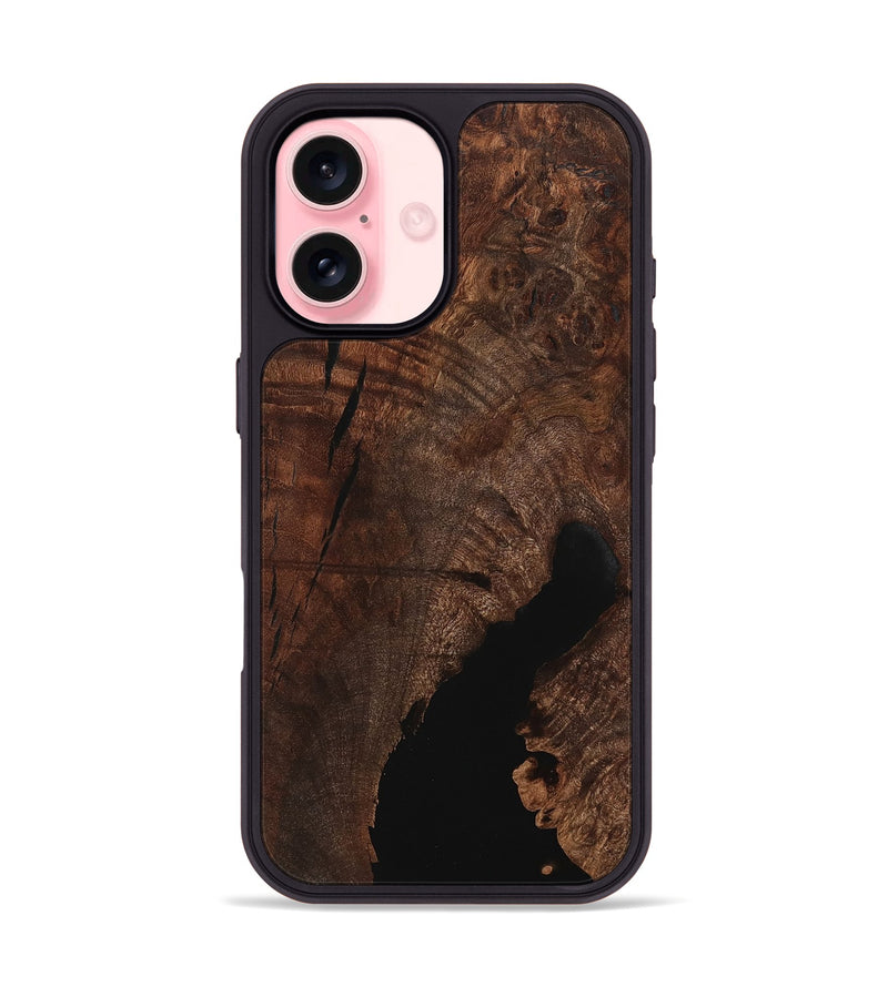 iPhone 16 Wood Phone Case - Kiera (Wood Burl, 732453)