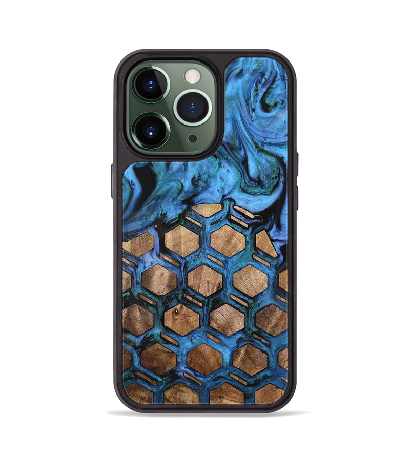 iPhone 13 Pro Wood Phone Case - Carree (Pattern, 732461)