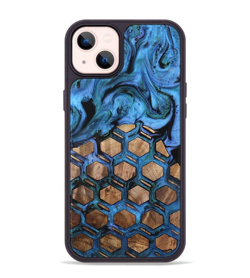 iPhone 14 Plus Wood Phone Case - Carree (Pattern, 732461)