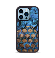 iPhone 14 Pro Wood Phone Case - Carree (Pattern, 732461)